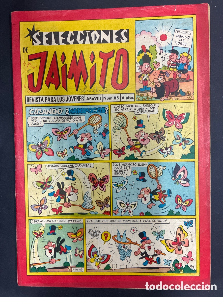 Tebeos: COMIC SELECCIONES DE JAIMITO N&ordm; 85 EDITORIAL VALENCIANA