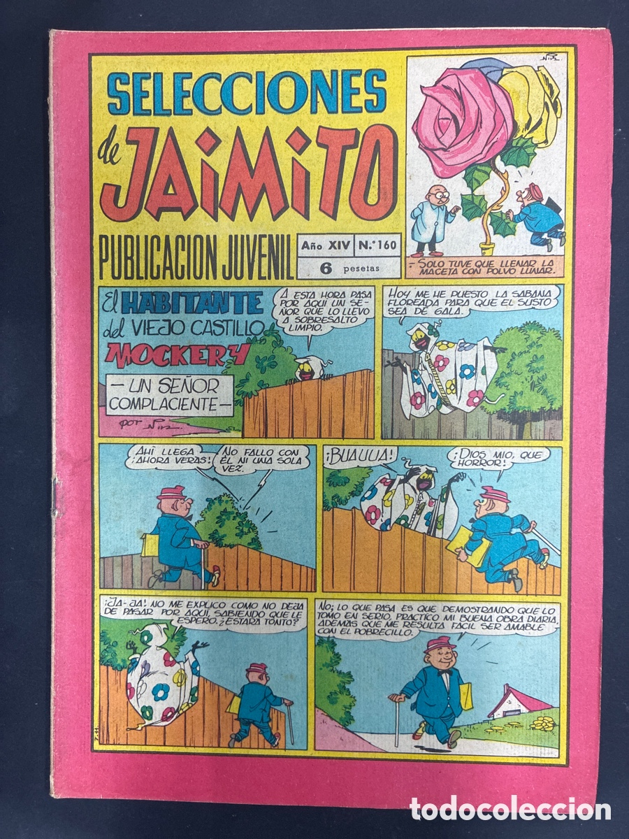 Tebeos: COMIC SELECCIONES DE JAIMITO N&ordm; 160 EDITORIAL VALENCIANA