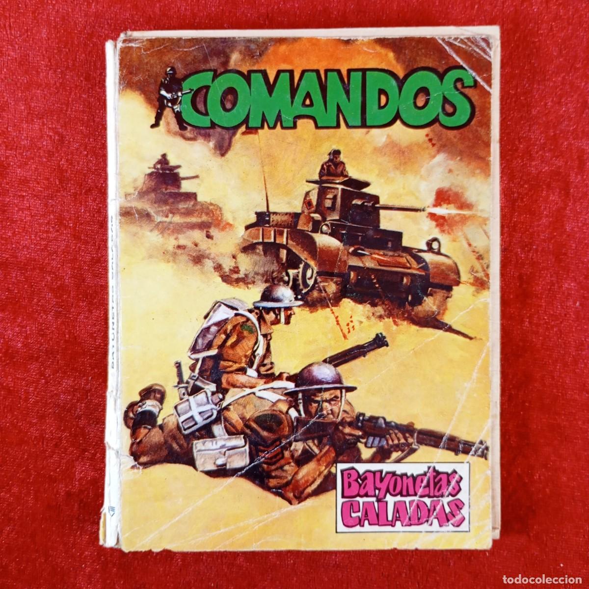 Tebeos: COMANDOS - BAYONETAS CALADAS - EDITORA VALENCIANA - N&ordm; 4 / 1877