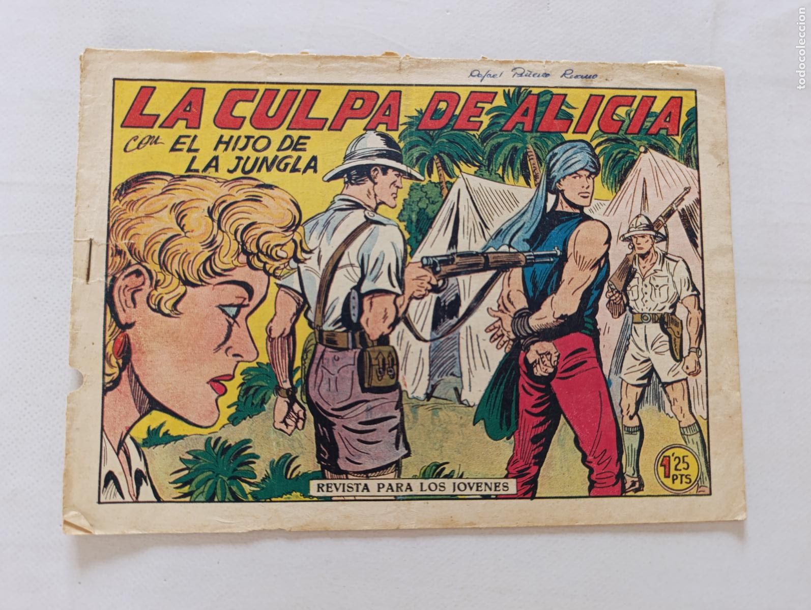 Tebeos: EL HIJO DE LA JUNGLA N&ordm; 13 - LA CULPA DE ALICIA - ORIGINAL - VALENCIANA (HV)