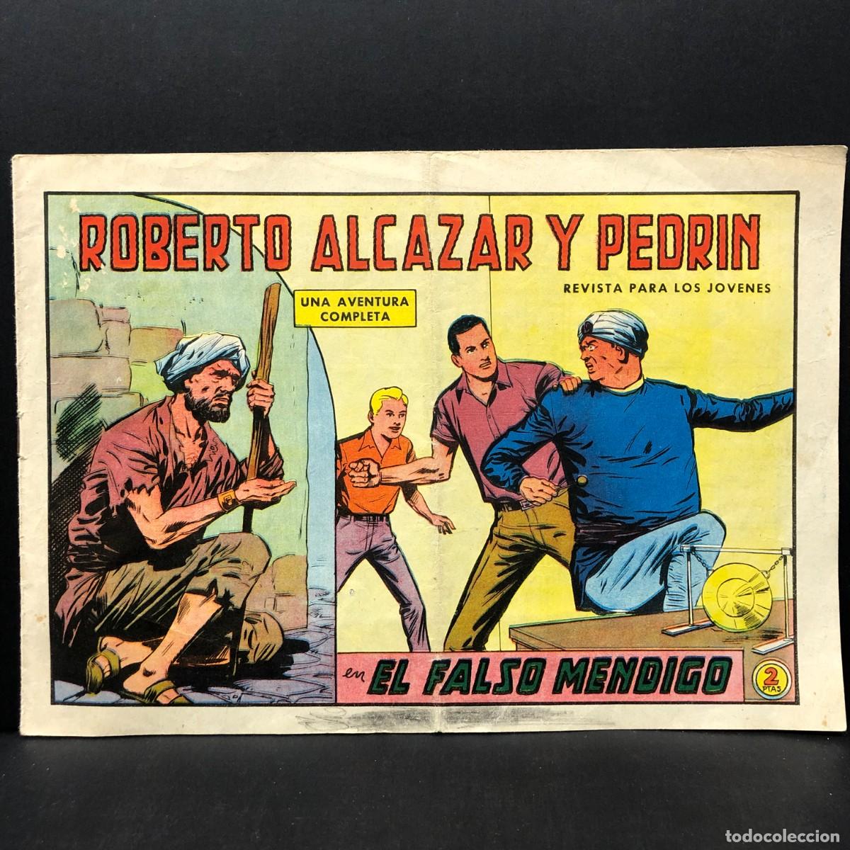 BDs: ROBERTO ALCAZAR Y PEDRIN EN EL FALSO MENDIGO - UNA AVENTURA COMPLETA - VALENCIANA - N&ordm; 727/ 230