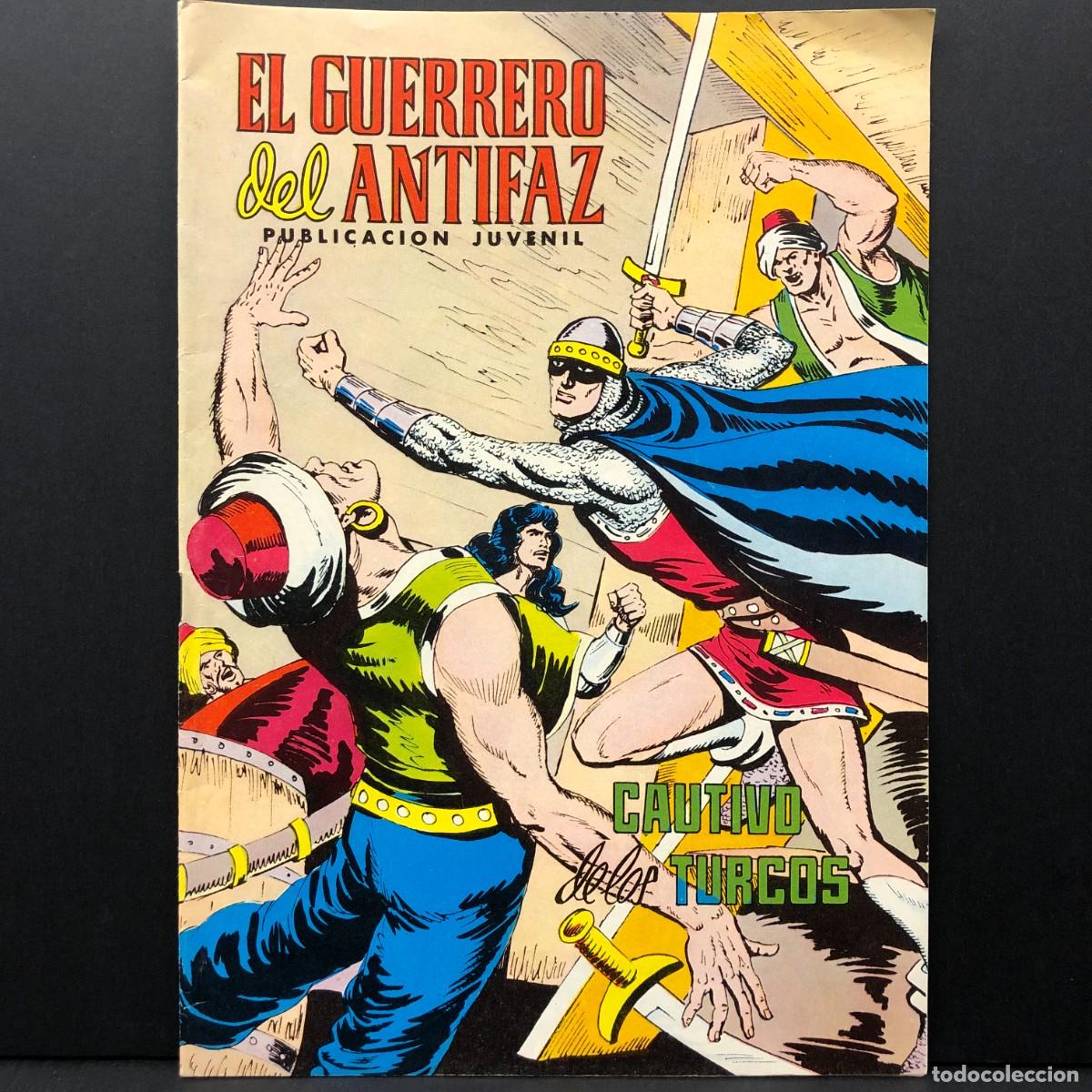 Tebeos: EL GUERRERO DEL ANTIFAZ - PUBLICACION JUVENIL - N&Uacute;M. 298 - CAUTIVO DE LOS TURCOS / 282