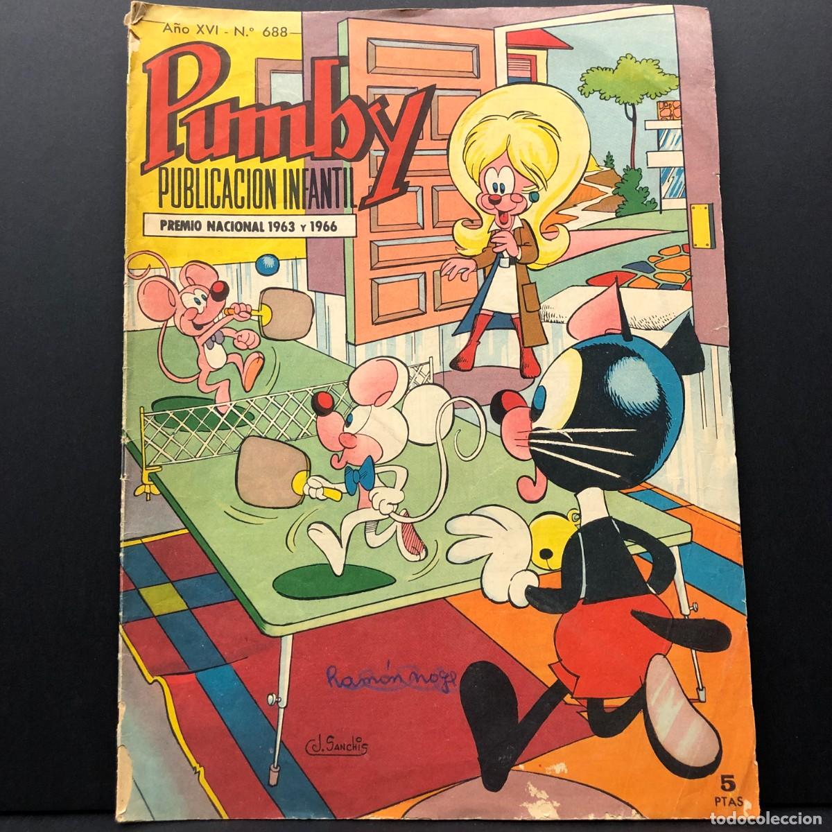 Tebeos: PUMBY - J. SANCHIS - PUBLICACION INFANTIL - A&Ntilde;O XVI - N&ordm; 688 - TEBEO - COMIC / 287