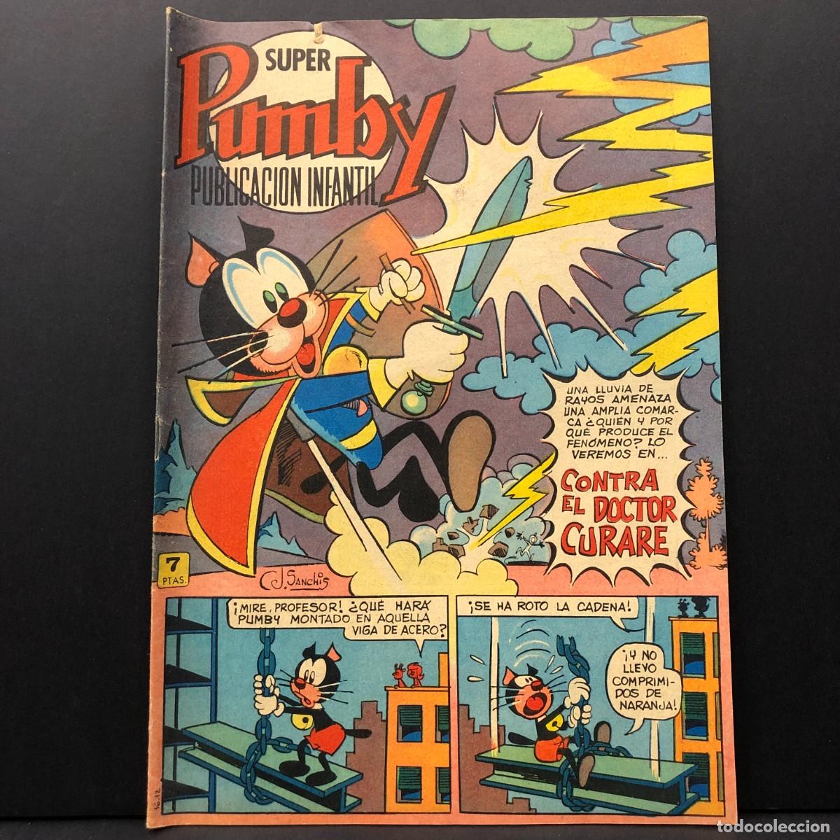 Tebeos: SUPER PUMBY - J. SANCHIS - PUBLICACION INFANTIL - CONTRA EL DOCTOR CURARE - TEBEO - COMIC / 290