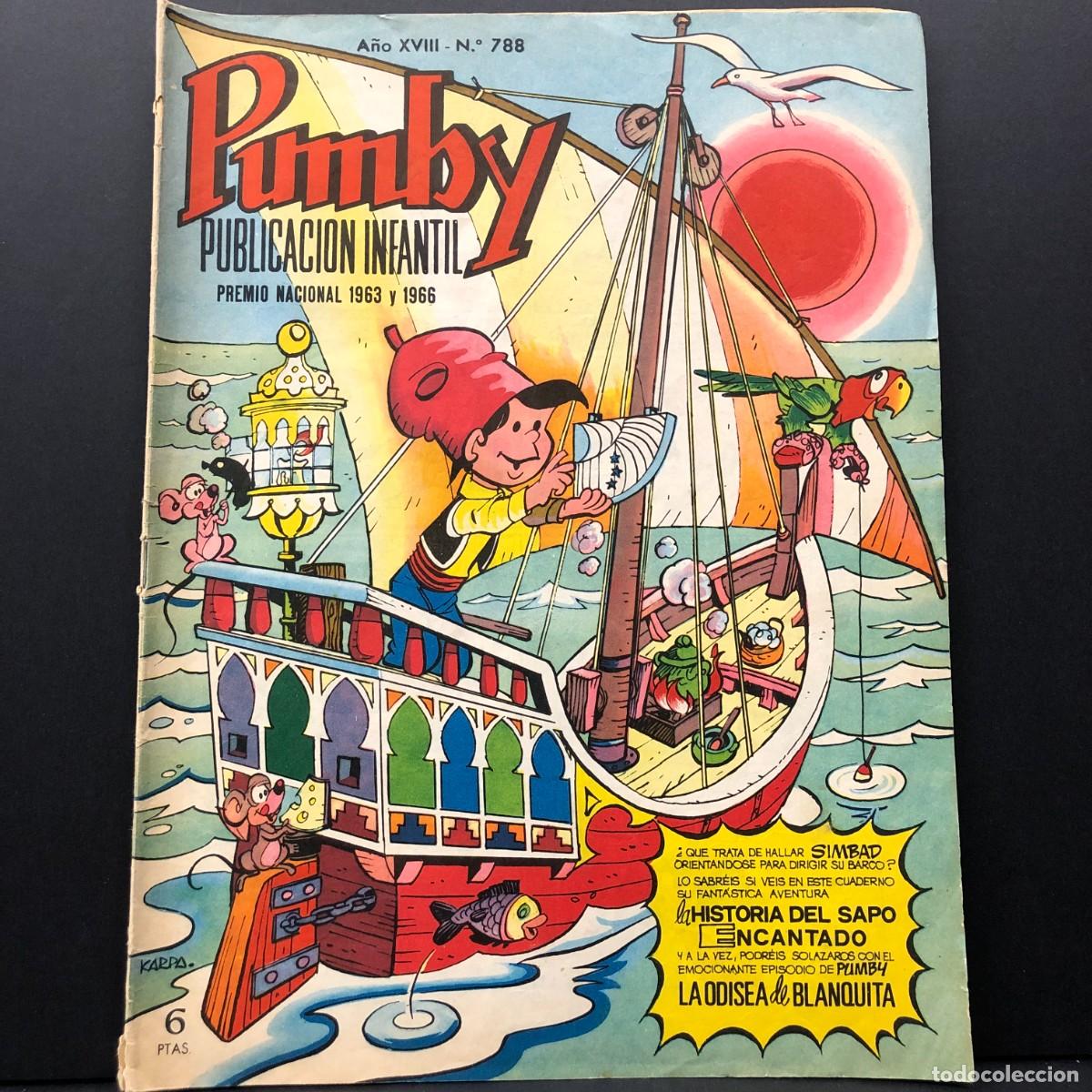 Tebeos: PUMBY - J. SANCHIS - PUBLICACION INFANTIL - A&Ntilde;O XVIII - N&ordm; 788 - TEBEO - COMIC / 291