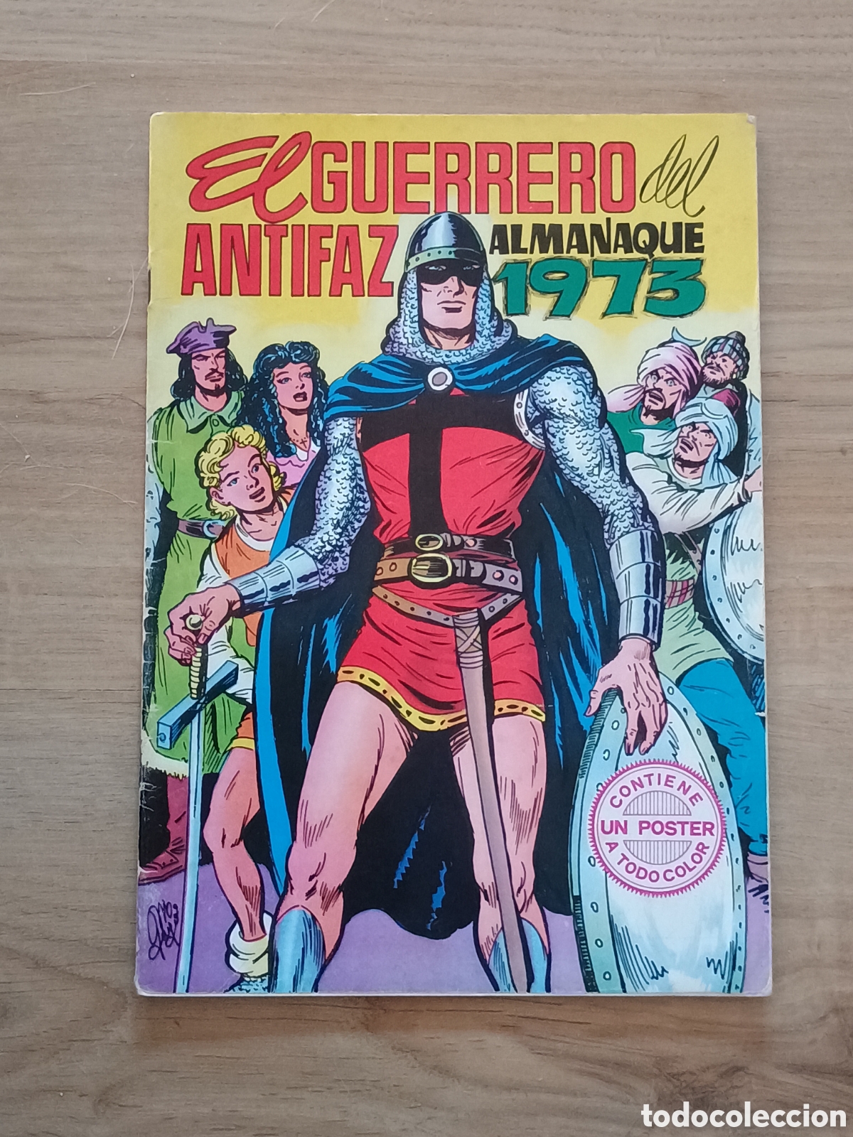 Tebeos: El Guerrero del Antifaz almanaque 1973