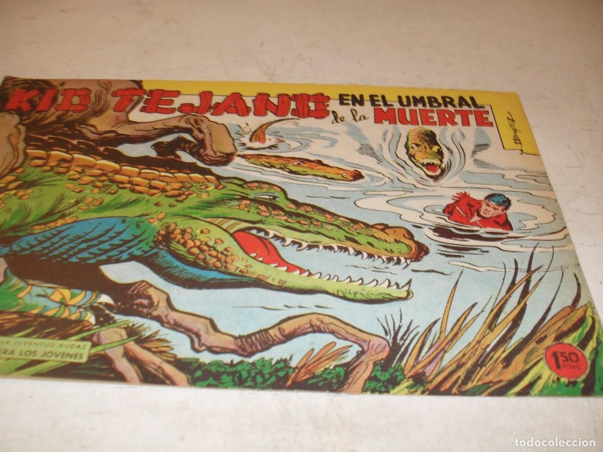 Tebeos: (ORIGINAL)KID TEJANO N&ordm; 33,EN EL UMBRAL DE LA MUERTE,DE 55.VALENCIANA,1961