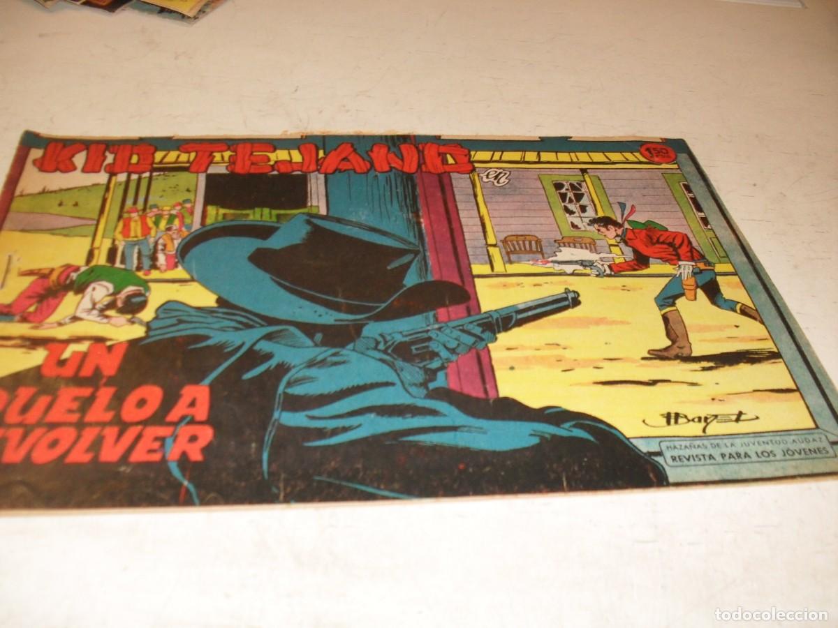Tebeos: (ORIGINAL)KID TEJANO N&ordm; 18,UN DUELO A REVOLVER,DE 55.VALENCIANA,1961