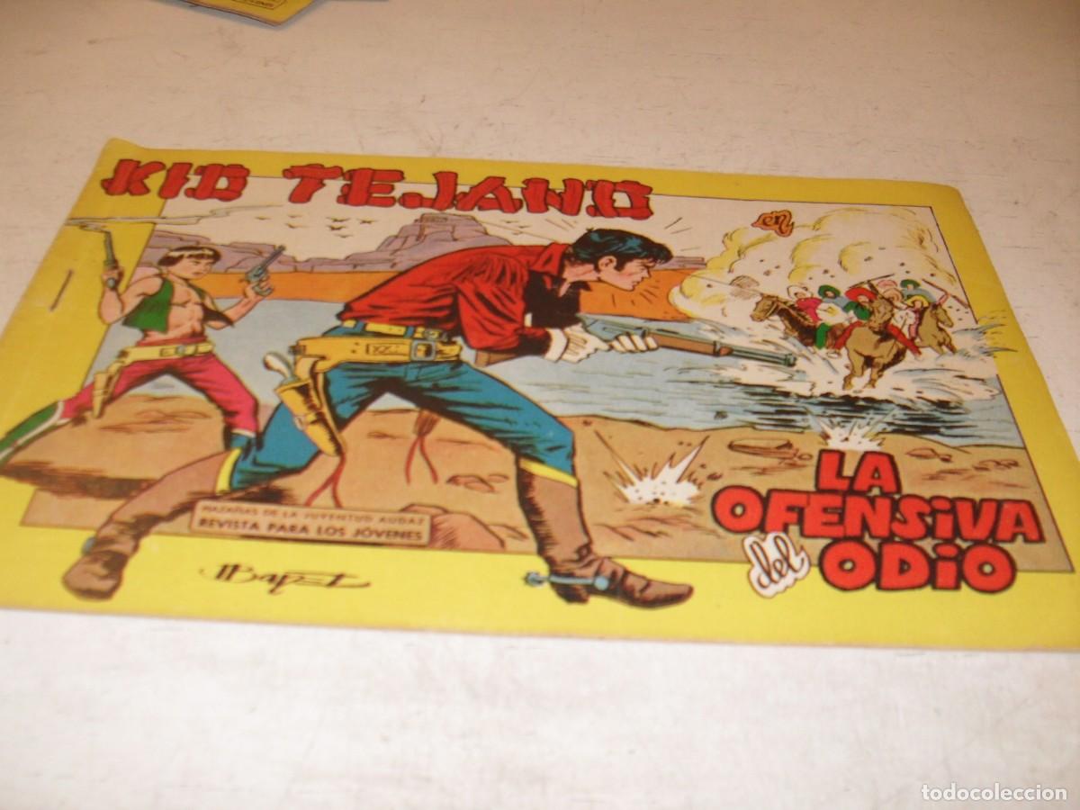 Tebeos: (ORIGINAL)KID TEJANO N&ordm; 4,LA OFENSIVA DEL ODIO,DE 55.VALENCIANA,1961