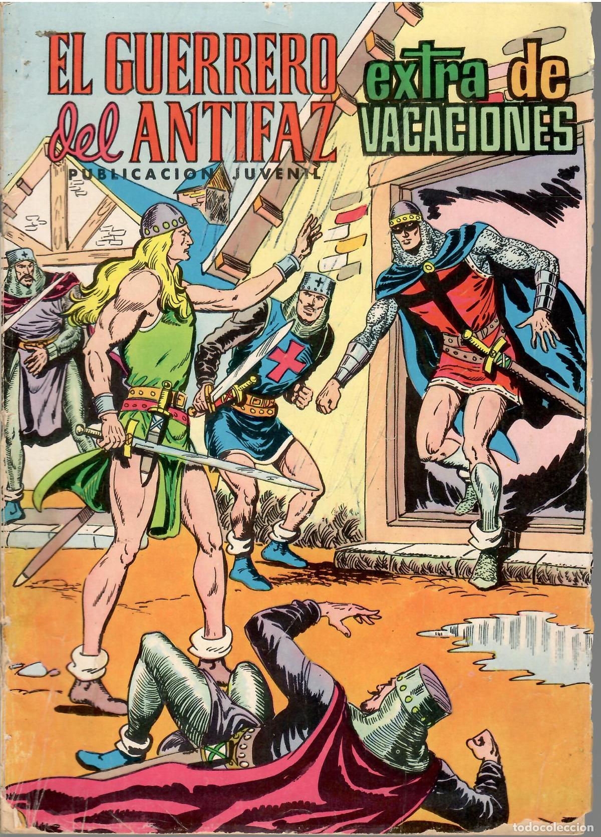 Tebeos: Comic El Guerrero del Antifaz: Extra de vacaciones 1974 - Original