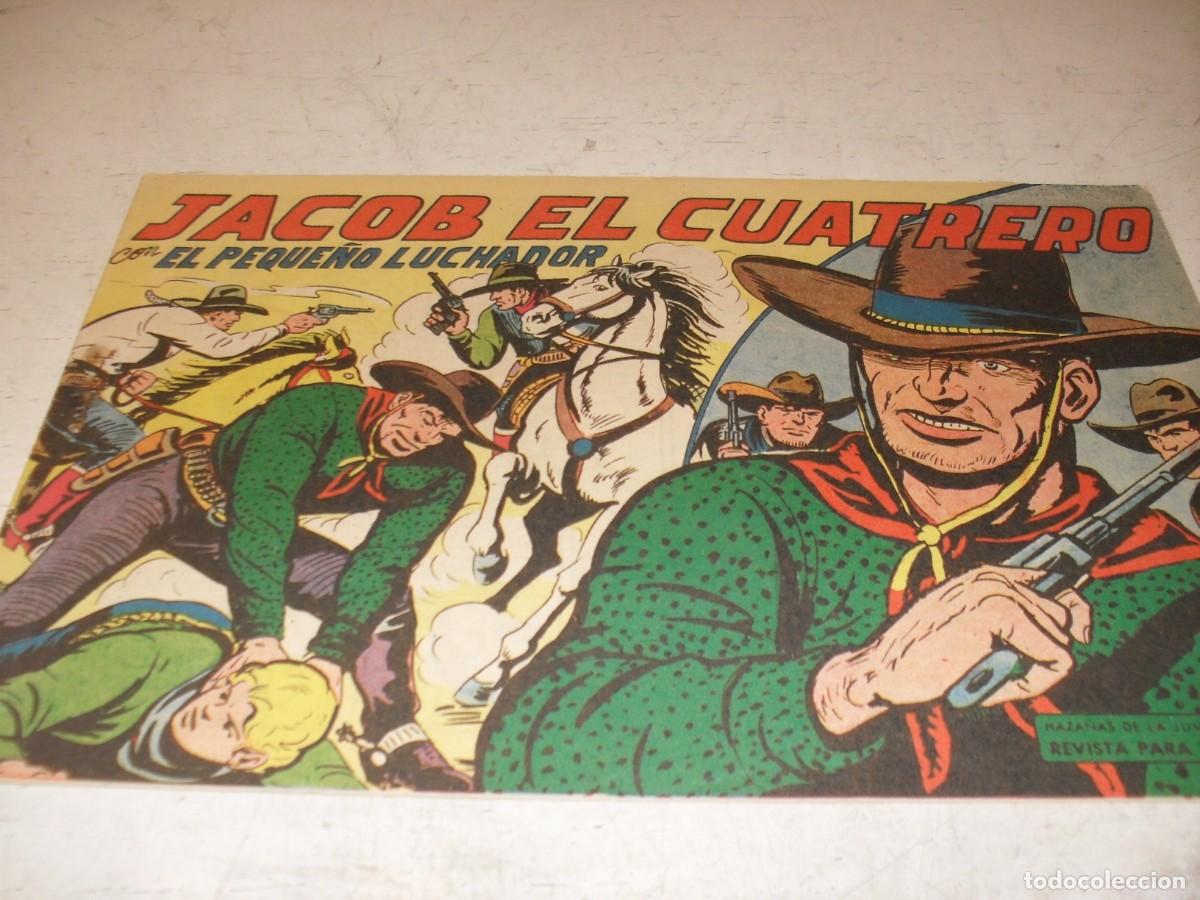 Tebeos: (ORIGINAL),EL PEQUE&Ntilde;O LUCHADOR N&ordm; 162,JACOB EL CUATRERO,DE M.GAGO,DE 243.VALENCIANA1960