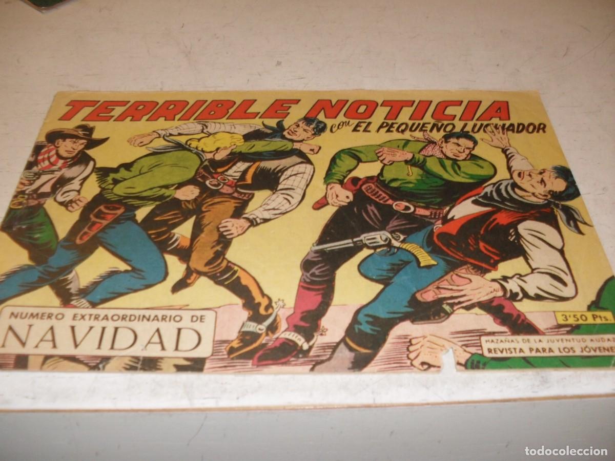 Tebeos: (ORIGINAL),EL PEQUE&Ntilde;O LUCHADOR N&ordm; 160,N&ordm; EXTRAORDIANRIO DE NAVIDAD,DE M.GAGO,DE 243.VALENCIANA1960