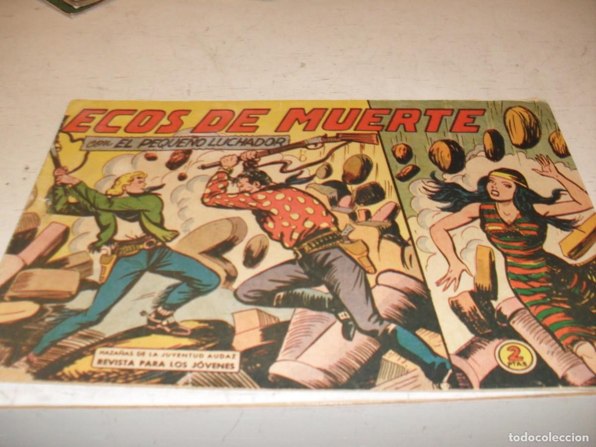 Tebeos: (ORIGINAL),EL PEQUE&Ntilde;O LUCHADOR N&ordm; 151,ECOS DE MUERTE,DE 243.VALENCIANA1960