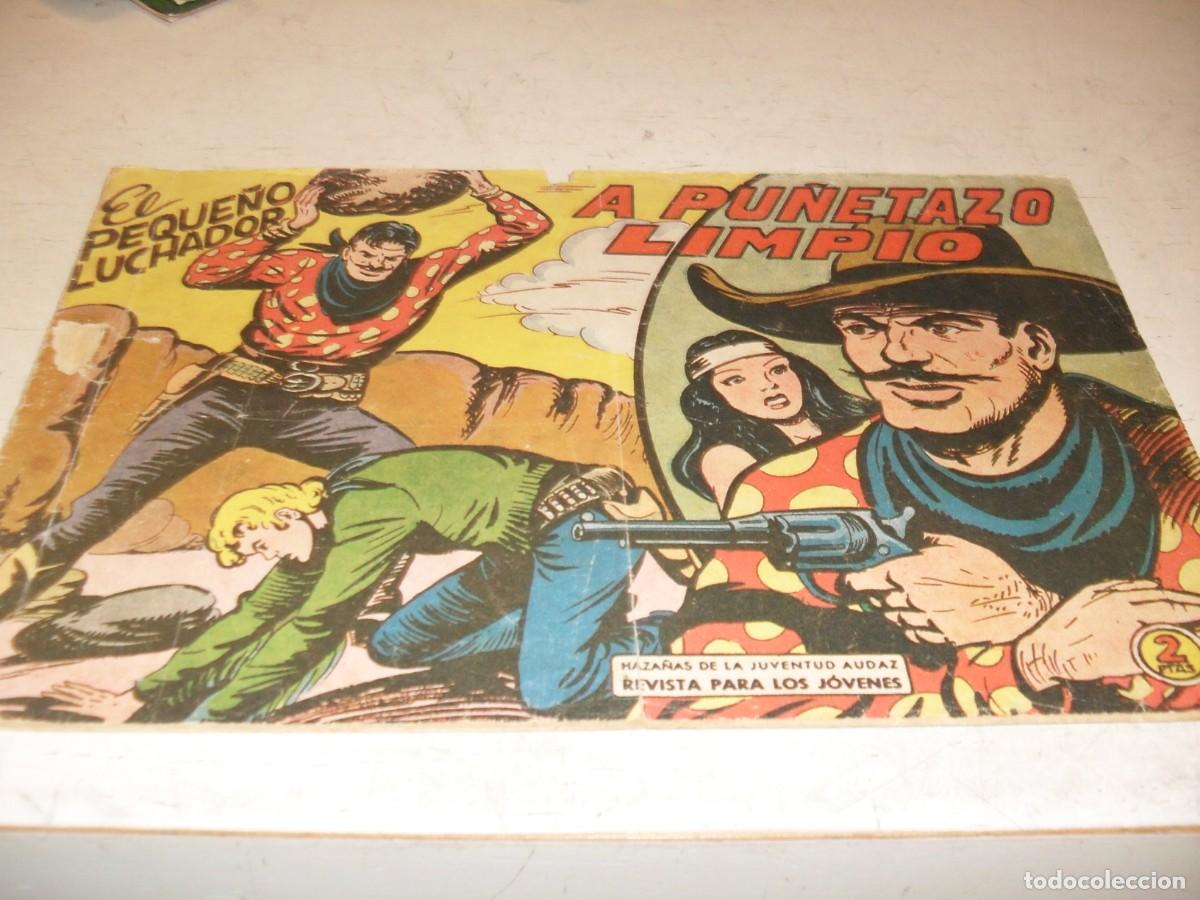 Tebeos: (ORIGINAL),EL PEQUE&Ntilde;O LUCHADOR N&ordm; 150,A PU&Ntilde;ETAZO LIMPIO,DE 243.VALENCIANA1960