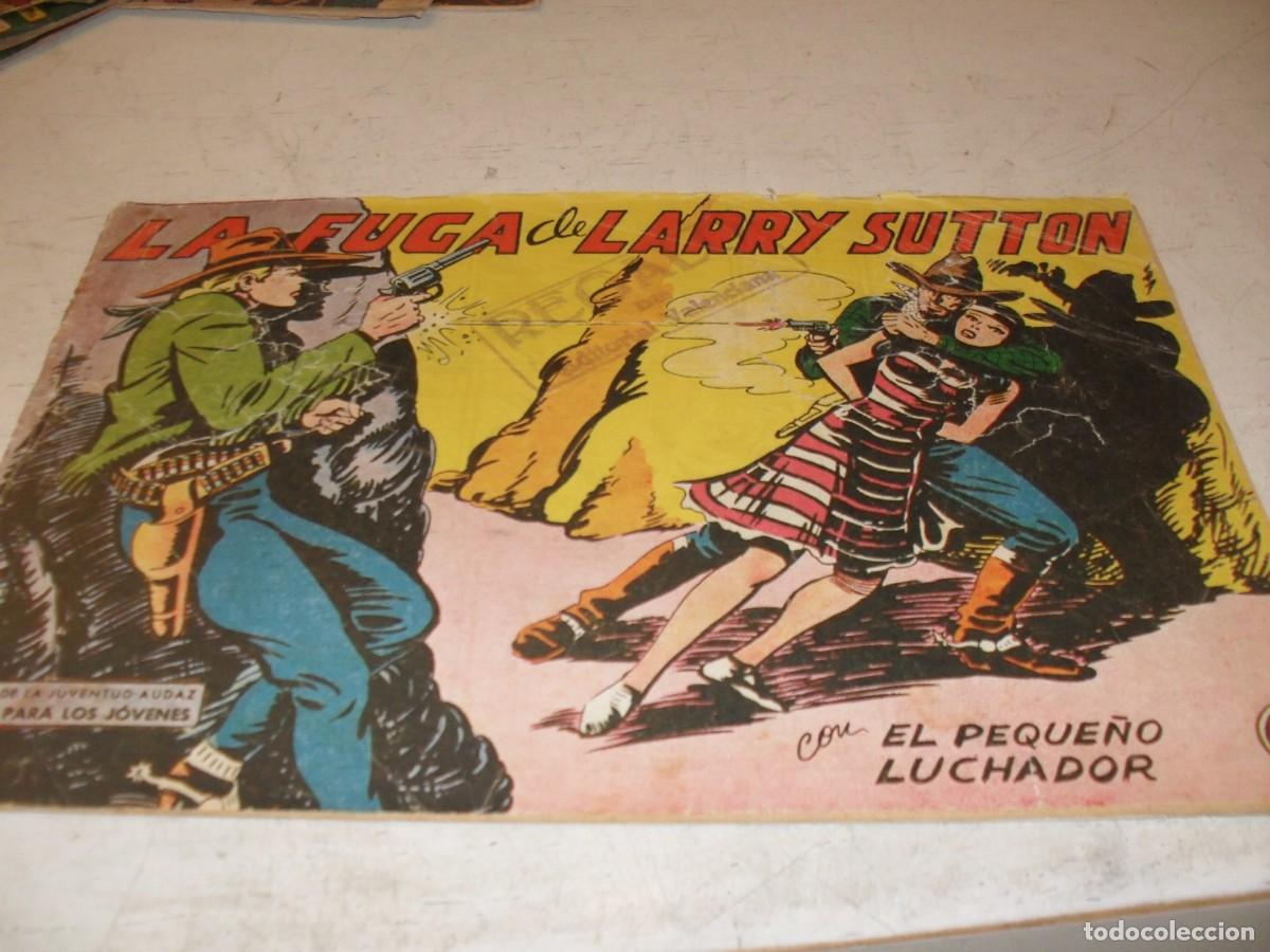 Tebeos: (ORIGINAL),EL PEQUE&Ntilde;O LUCHADOR N&ordm; 143,LA FUGA DE LARRY SUTTON,DE 243.VALENCIANA1960