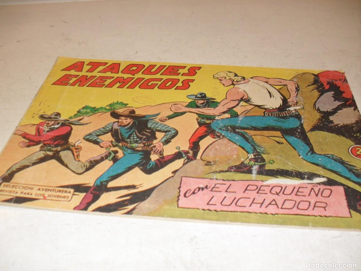 Tebeos: (ORIGINAL),EL PEQUE&Ntilde;O LUCHADOR N&ordm; 99,ATAQUES ENEMIGOS,DE 243.VALENCIANA1960
