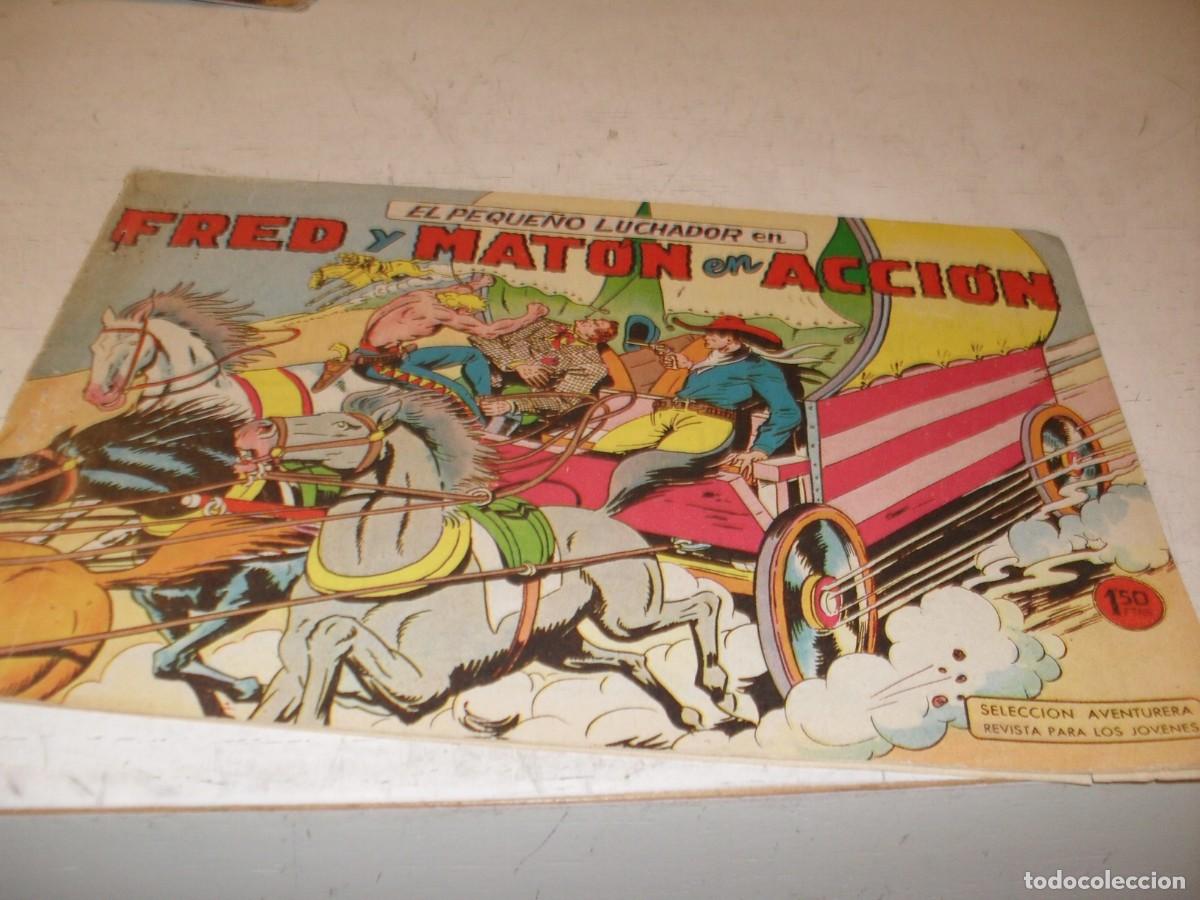 Tebeos: (ORIGINAL),EL PEQUE&Ntilde;O LUCHADOR N&ordm; 26,FRED Y MATON EN ACCION,DE 243.VALENCIANA1960