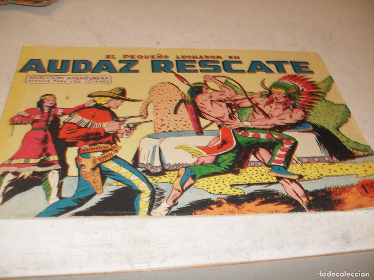Tebeos: (ORIGINAL),EL PEQUE&Ntilde;O LUCHADOR N&ordm; 15,AUDAZ RESCATE,DE 243.VALENCIANA1960