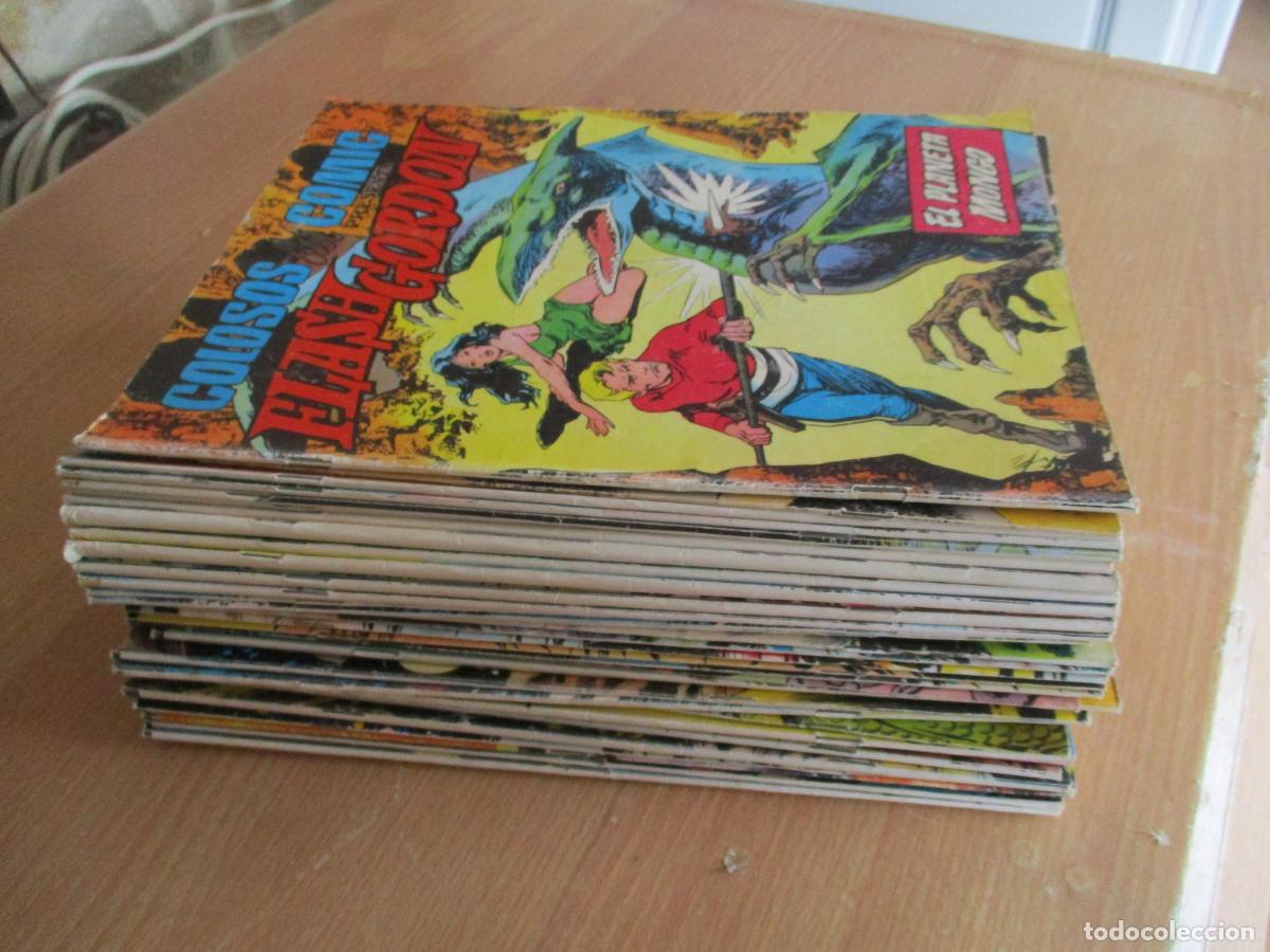 Tebeos: COLOSOS DEL COMIC-FLASH GORDON- 36 N&Uacute;MEROS - DEL 1 AL 33 Y 35, 37, 38