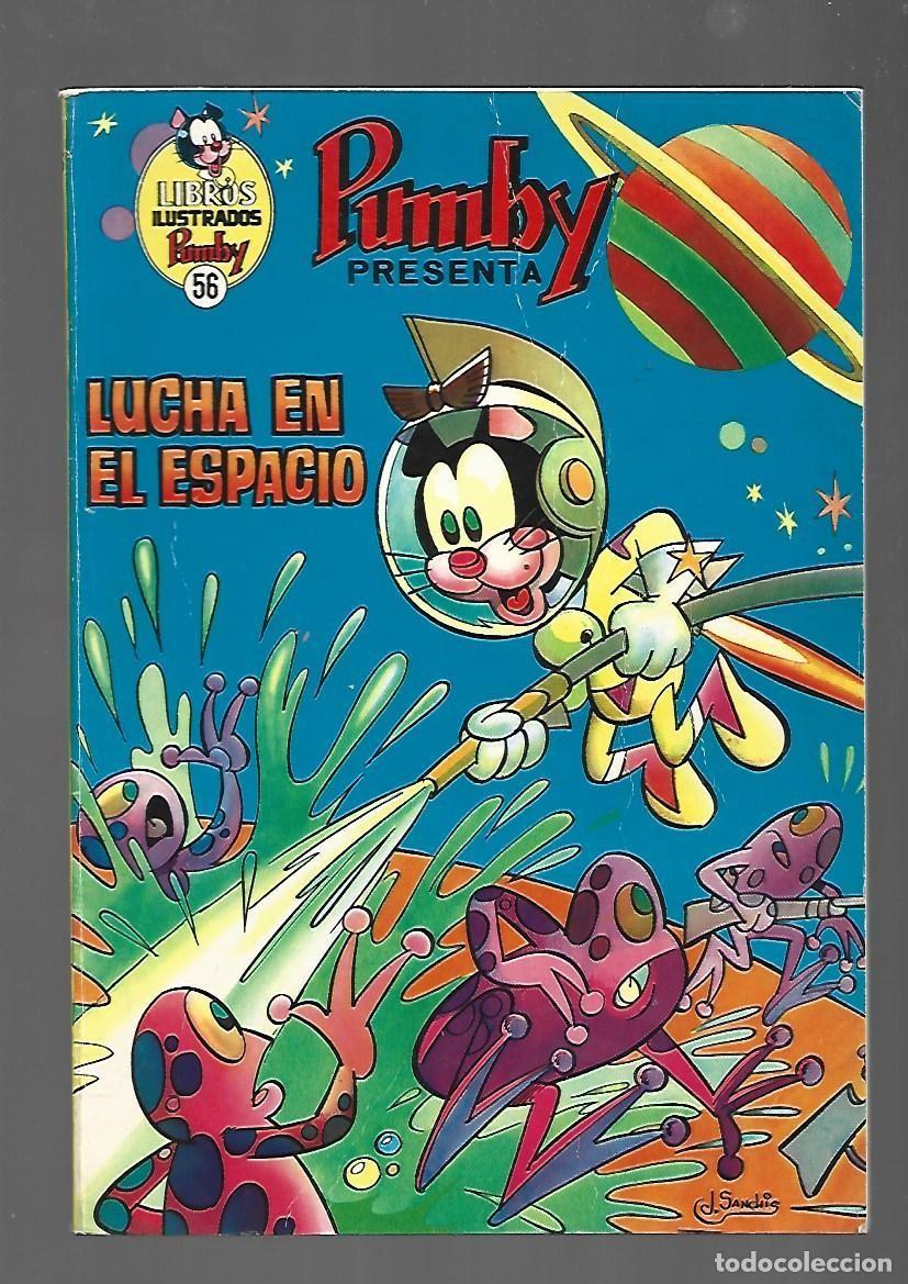 Tebeos: Libros ilustrados Pumby 56: lucha en el espacio, 1974, Valenciana, muy buen estado