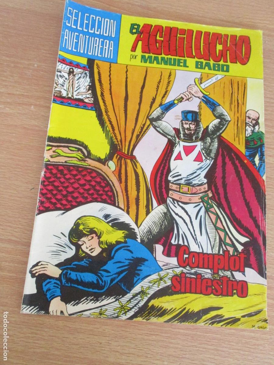 Tebeos: SELECCI&Oacute;N AVENTURAS-EL AGUILICHO POR MANUEL GAGO, N&ordm;. 1-- EDT: VALENCIANA-