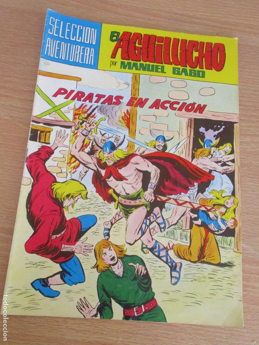 Tebeos: SELECCI&Oacute;N AVENTURAS-EL AGUILICHO POR MANUEL GAGO, N&ordm;. 2-- EDT: VALENCIANA-