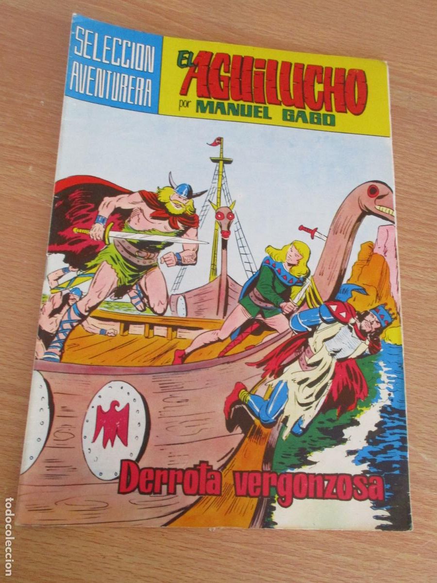 Tebeos: SELECCI&Oacute;N AVENTURAS-EL AGUILICHO POR MANUEL GAGO, N&ordm;. 3-- EDT: VALENCIANA-