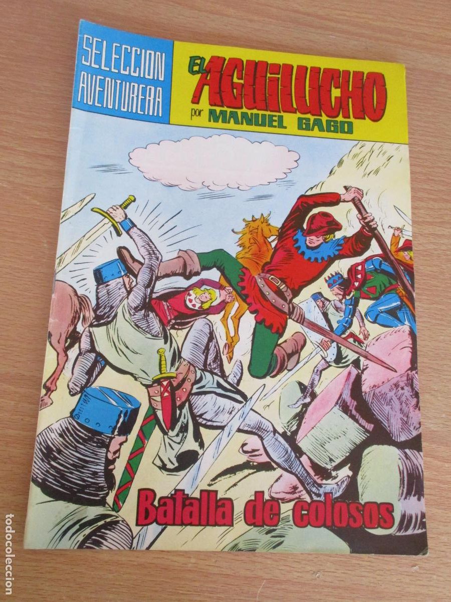 Tebeos: SELECCI&Oacute;N AVENTURAS-EL AGUILICHO POR MANUEL GAGO, N&ordm;. 4-- EDT: VALENCIANA-
