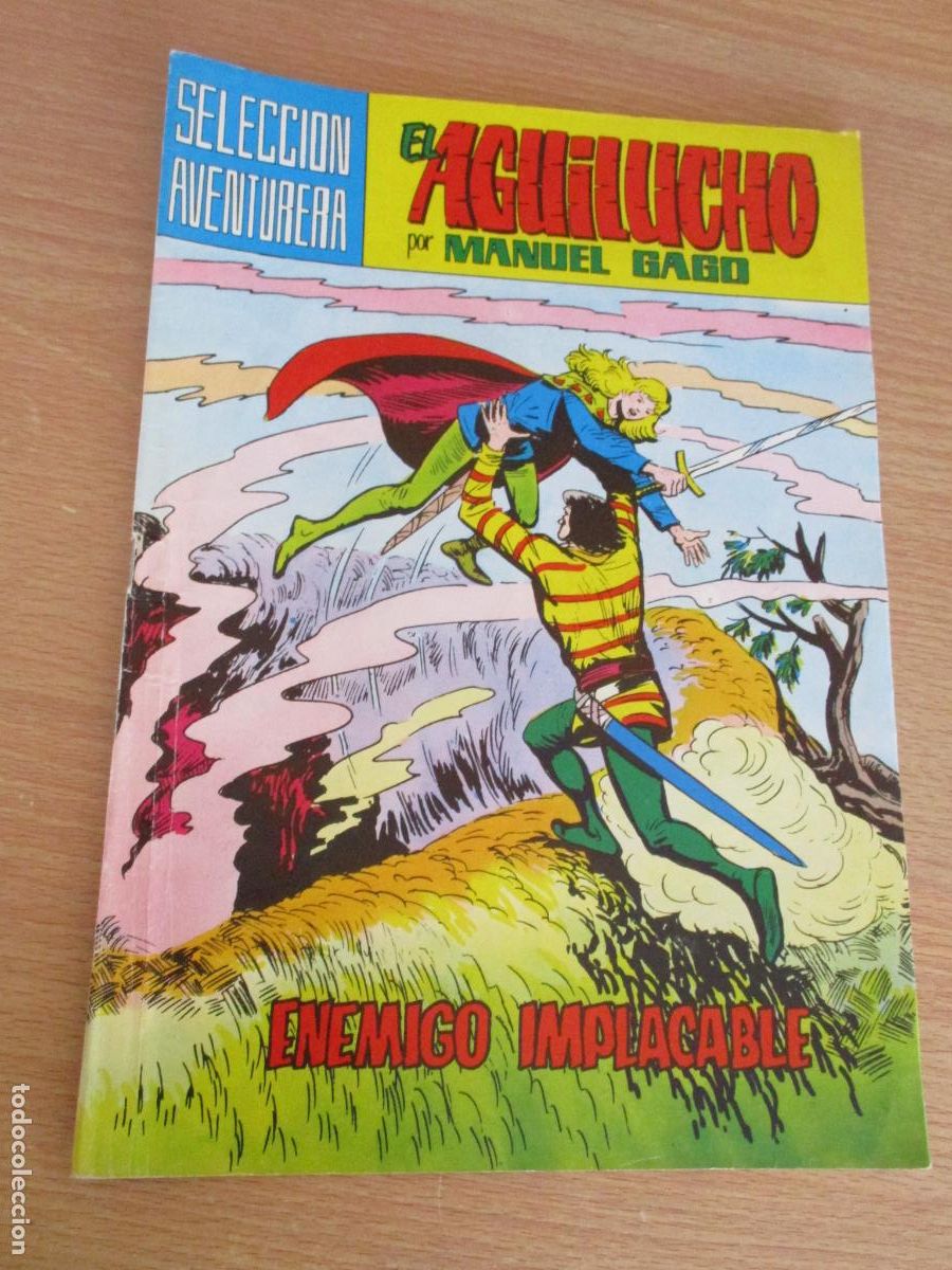 Tebeos: SELECCI&Oacute;N AVENTURAS-EL AGUILICHO POR MANUEL GAGO, N&ordm;. 8-- EDT: VALENCIANA-