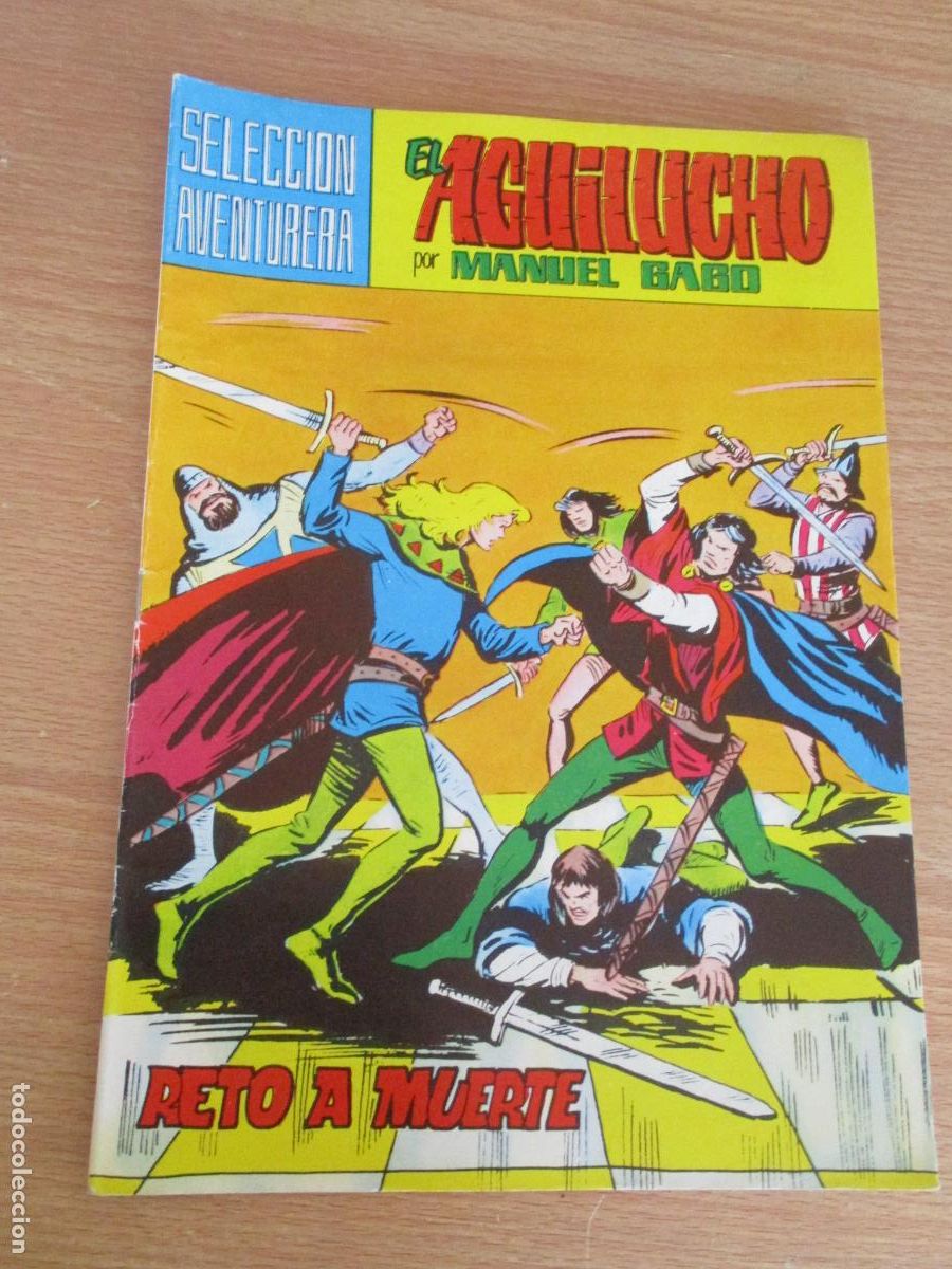 Tebeos: SELECCI&Oacute;N AVENTURAS-EL AGUILICHO POR MANUEL GAGO, N&ordm;. 9-- EDT: VALENCIANA-