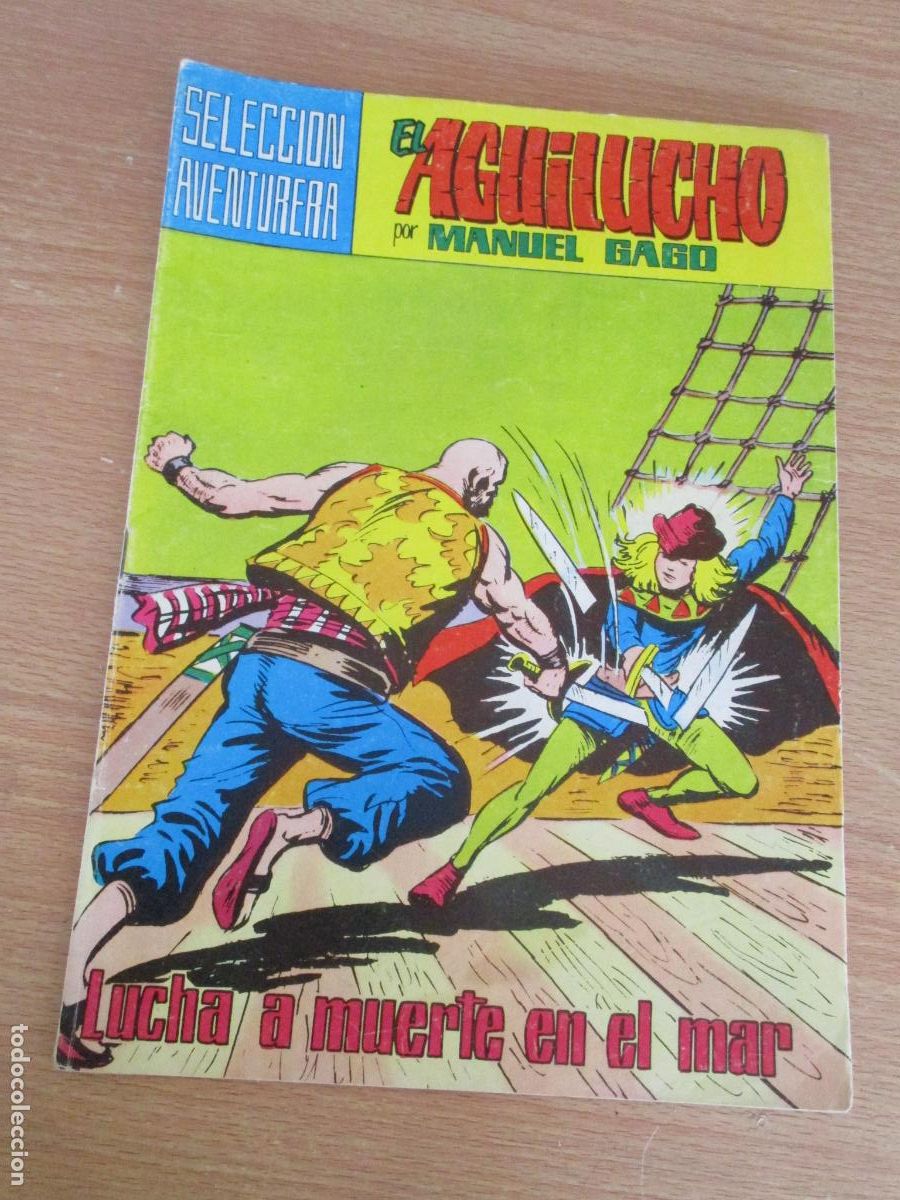 Tebeos: SELECCI&Oacute;N AVENTURAS-EL AGUILICHO POR MANUEL GAGO, N&ordm;. 21- EDT: VALENCIANA-