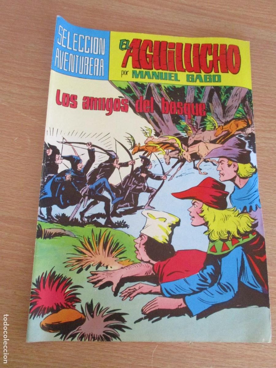 Tebeos: SELECCI&Oacute;N AVENTURAS-EL AGUILICHO POR MANUEL GAGO, N&ordm;. 15- EDT: VALENCIANA-