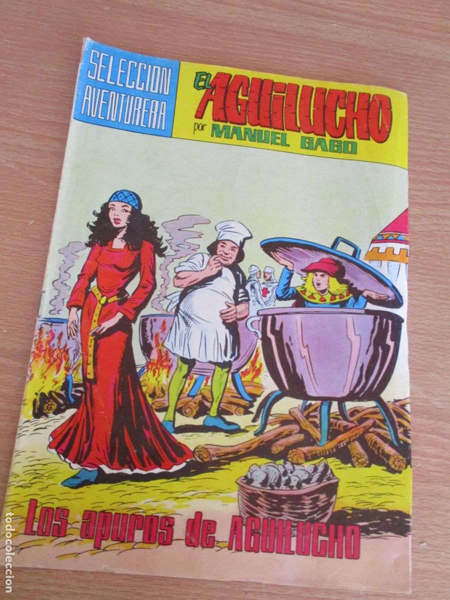 Tebeos: SELECCI&Oacute;N AVENTURAS-EL AGUILICHO POR MANUEL GAGO, N&ordm;. 26- EDT: VALENCIANA-