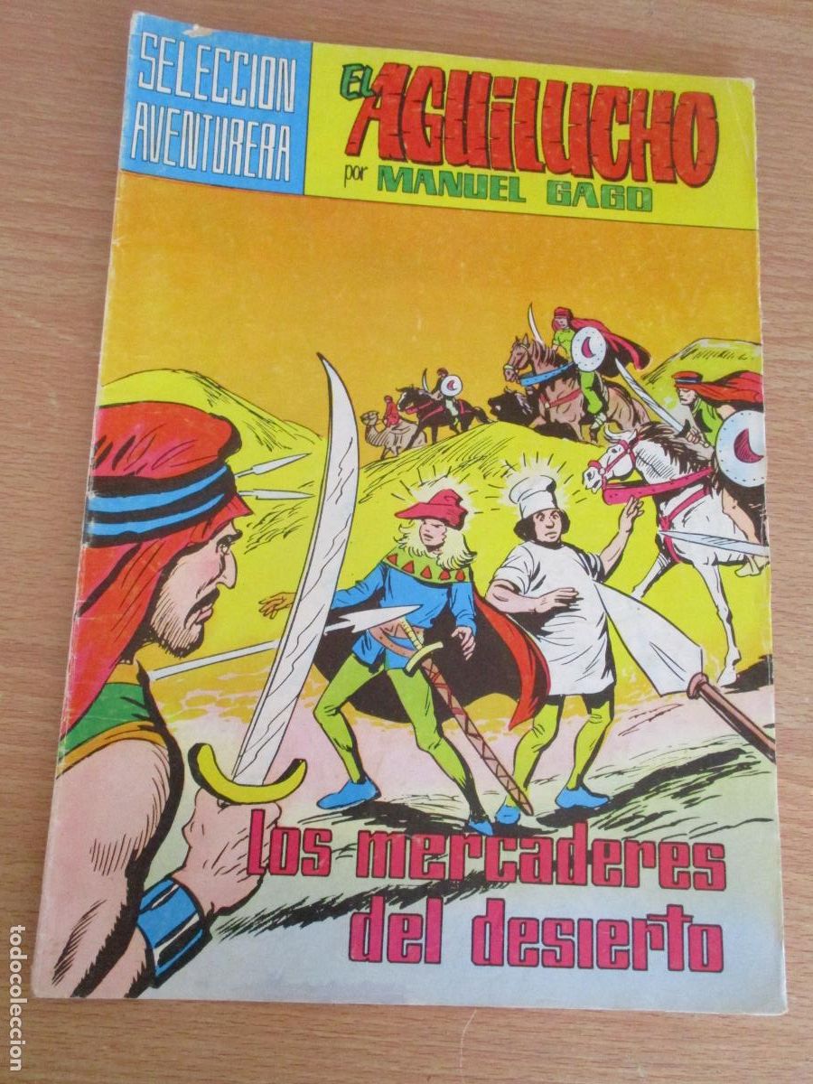 Tebeos: SELECCI&Oacute;N AVENTURAS-EL AGUILICHO POR MANUEL GAGO, N&ordm;. 27- EDT: VALENCIANA-