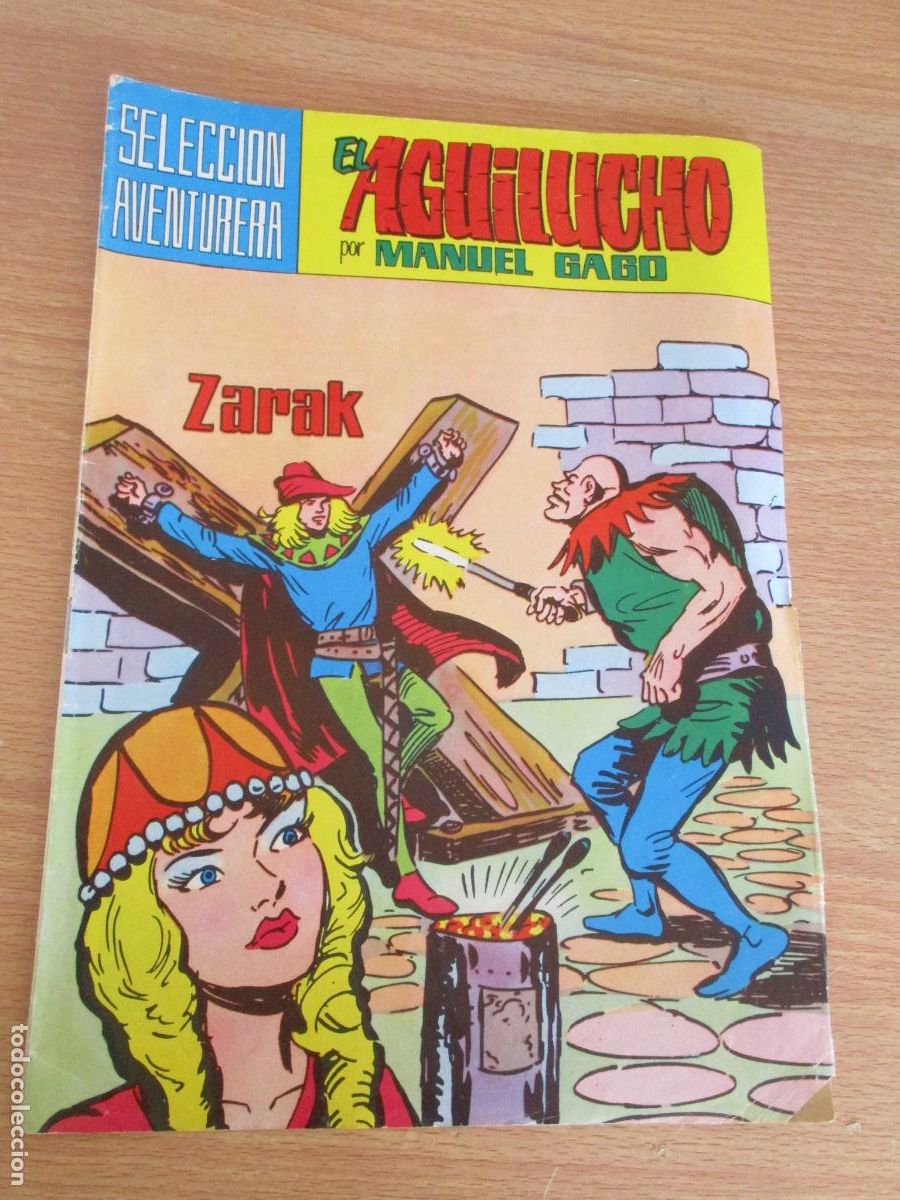Tebeos: SELECCI&Oacute;N AVENTURAS-EL AGUILICHO POR MANUEL GAGO, N&ordm;. 42- EDT: VALENCIANA-