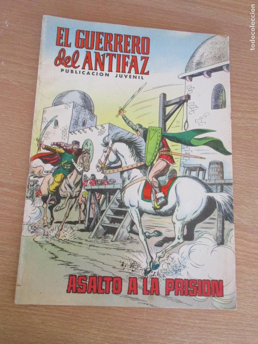 Tebeos: EDIVAL- EL GUERRERO DEL ANTIFAZ, N&ordm;. 152-1975