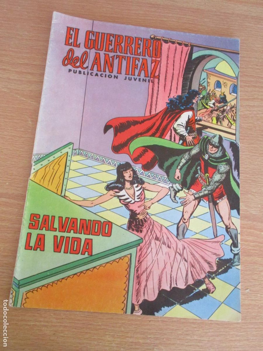 Tebeos: EDIVAL- EL GUERRERO DEL ANTIFAZ, N&ordm;. 136-1975