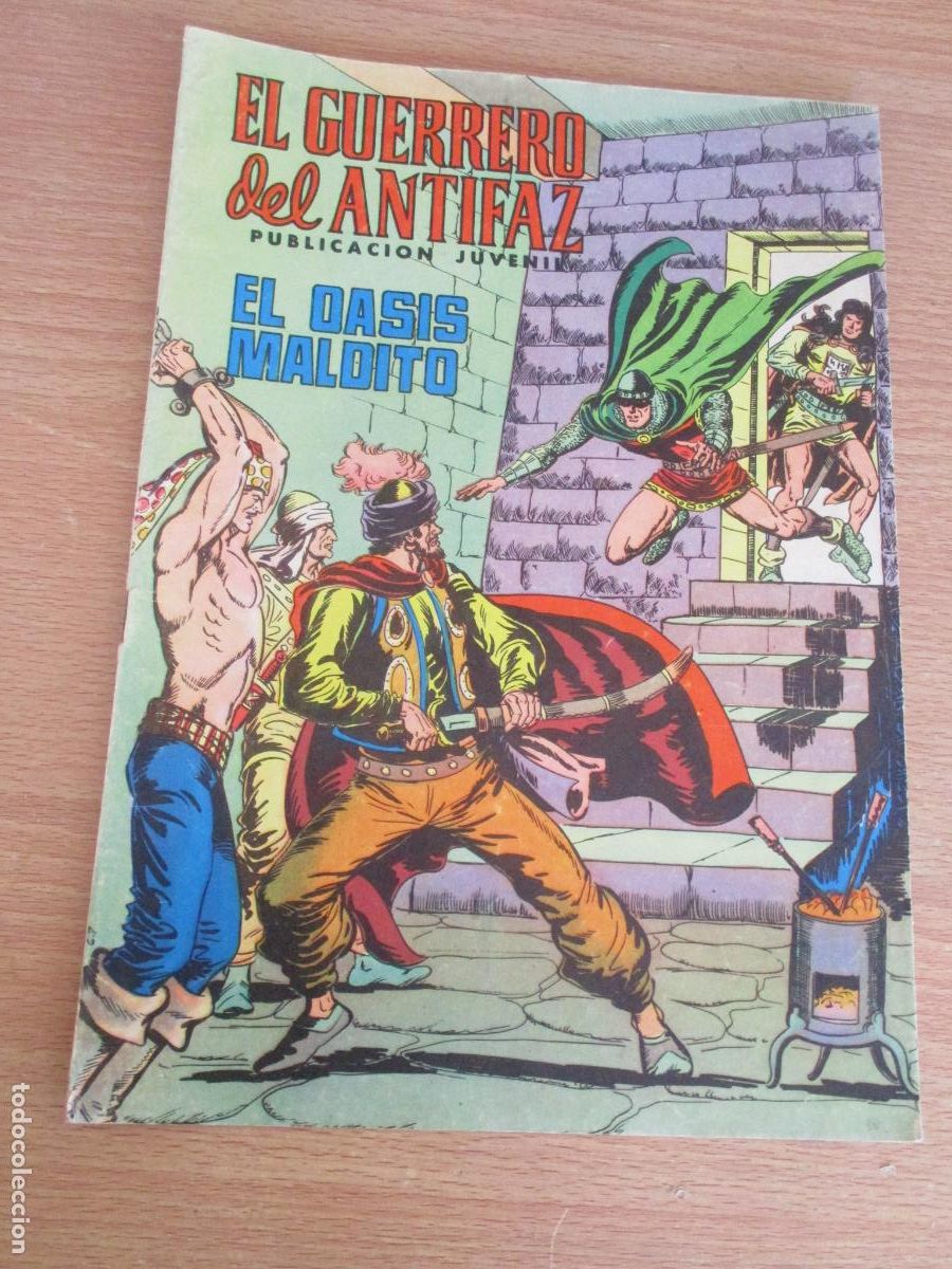 Tebeos: EDIVAL- EL GUERRERO DEL ANTIFAZ, N&ordm;. 126-1975