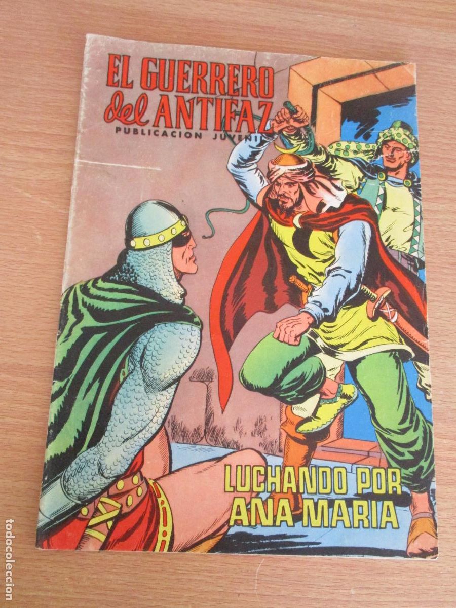 Tebeos: EDIVAL- EL GUERRERO DEL ANTIFAZ, N&ordm;. 122-1974