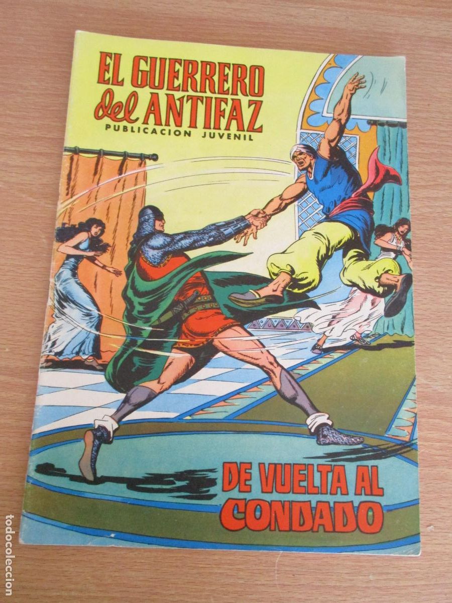 Tebeos: EDIVAL- EL GUERRERO DEL ANTIFAZ, N&ordm;. 79-1973