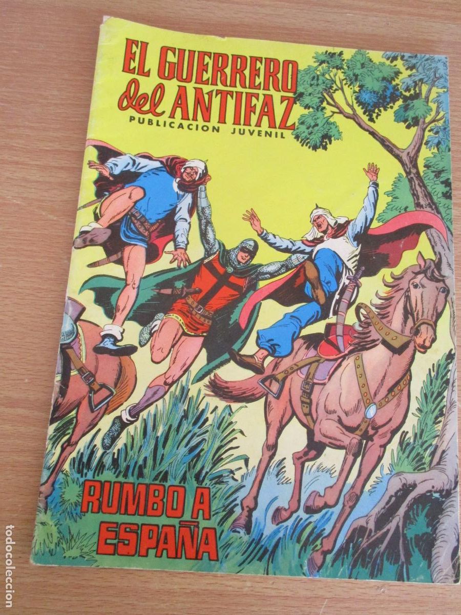 Tebeos: EDIVAL- EL GUERRERO DEL ANTIFAZ, N&ordm;. 74-1973
