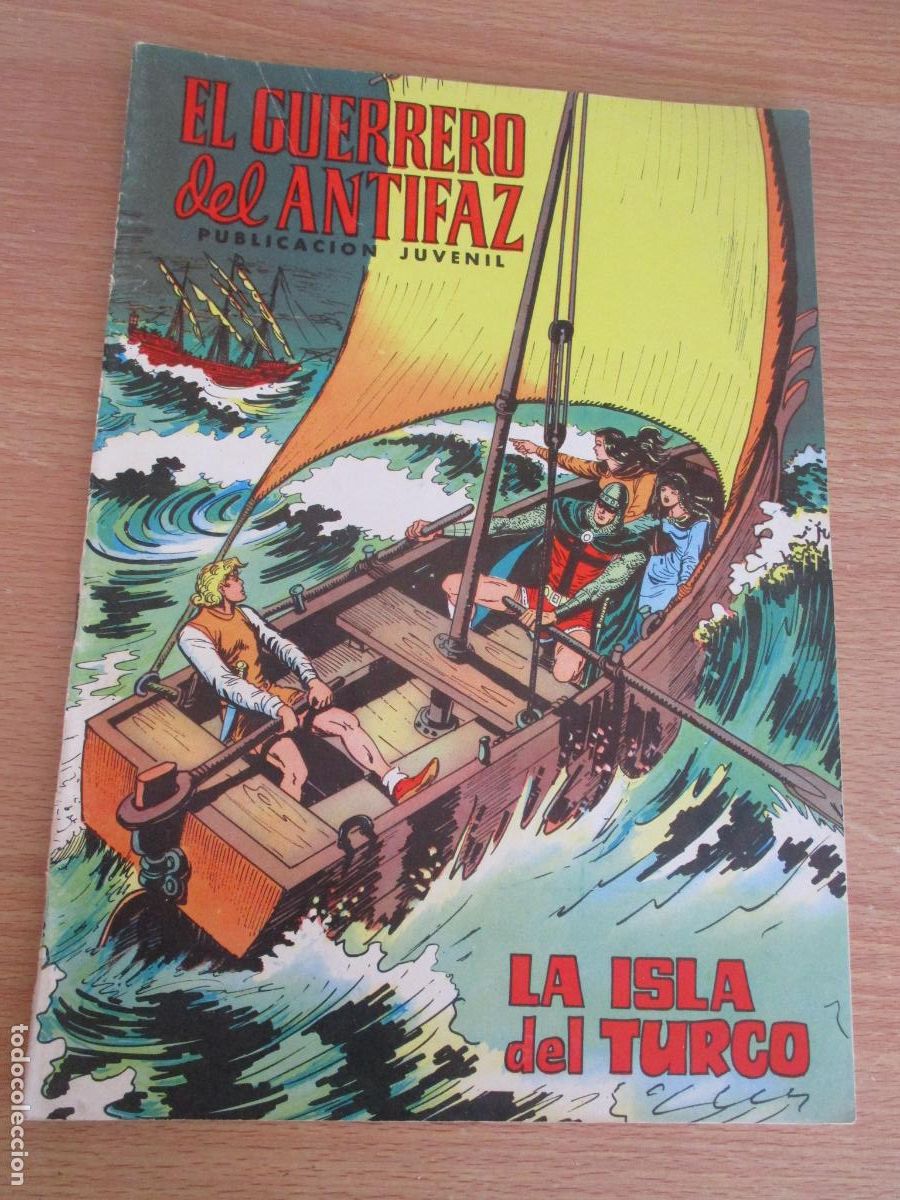 Tebeos: EDIVAL- EL GUERRERO DEL ANTIFAZ, N&ordm;. 72-1973