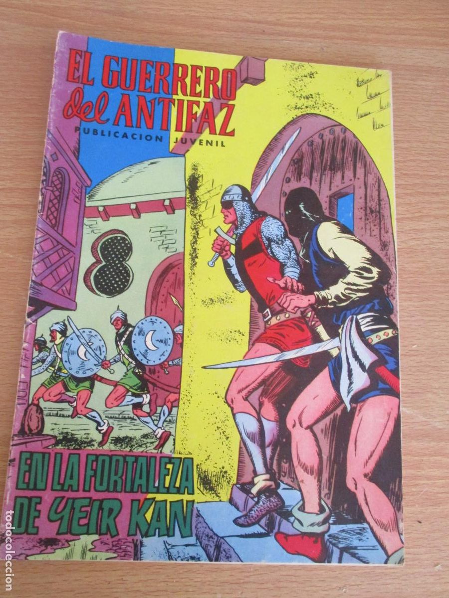 Tebeos: EDIVAL- EL GUERRERO DEL ANTIFAZ, N&ordm;. 37-1973