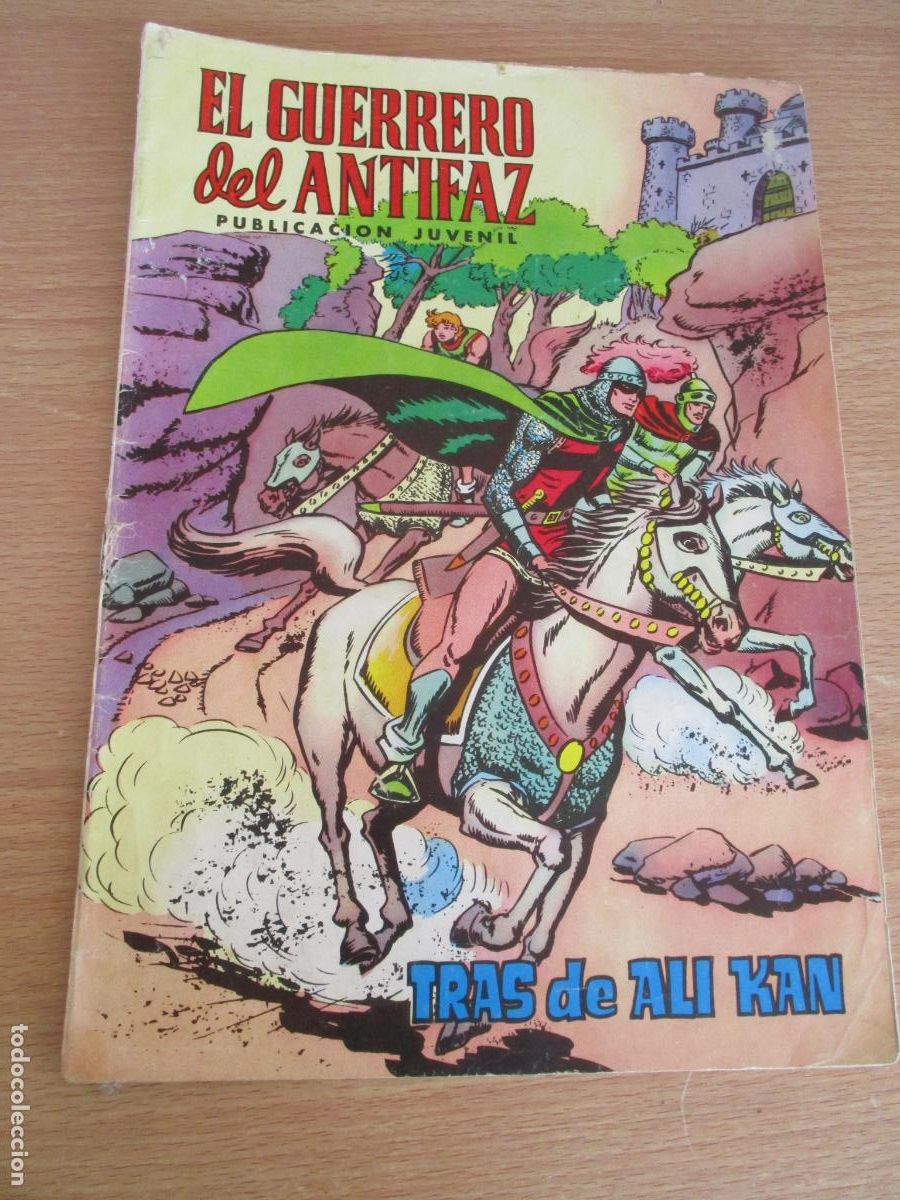 Tebeos: EDIVAL- EL GUERRERO DEL ANTIFAZ, N&ordm;. 13-1972