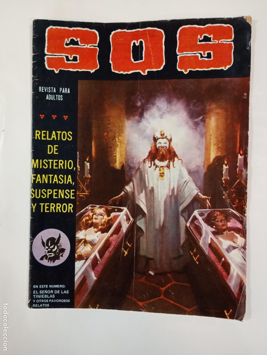 Tebeos: SOS N&ordm; 18. REVISTA PARA ADULTOS. RELATOS DE MISTERIO, FANTAS&Iacute;A, SUSPENSE Y TERROR. TDKR94