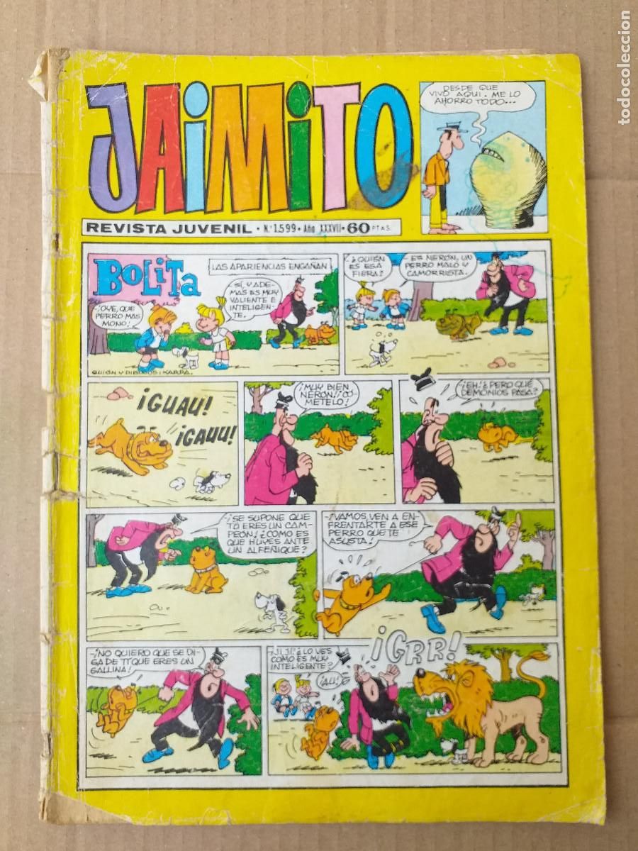 Tebeos: JAIMITO - N&ordm; 1599 - 1982 VALENCIANA, S. A.