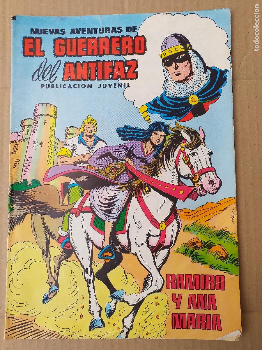 Tebeos: NUEVAS AVENTURAS DE EL GUERRERO DEL ANTIFAZ - N&ordm; 29 - RAMIRO Y ANA MARIA - 1979 VALENCIANA, S. A.