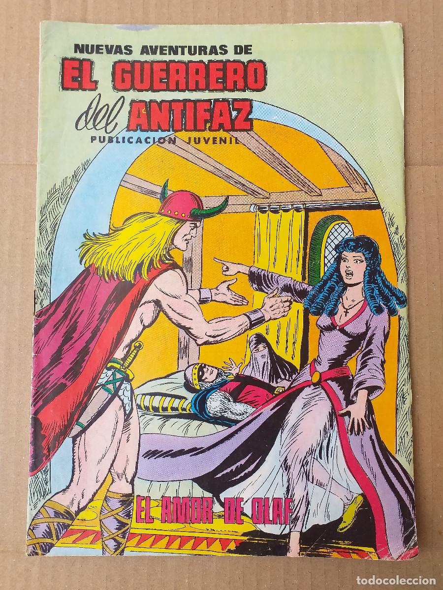 Tebeos: NUEVAS AVENTURAS DE EL GUERRERO DEL ANTIFAZ - N&ordm; 108 - EL AMOR DE OLAF - 1981 VALENCIANA, S. A.