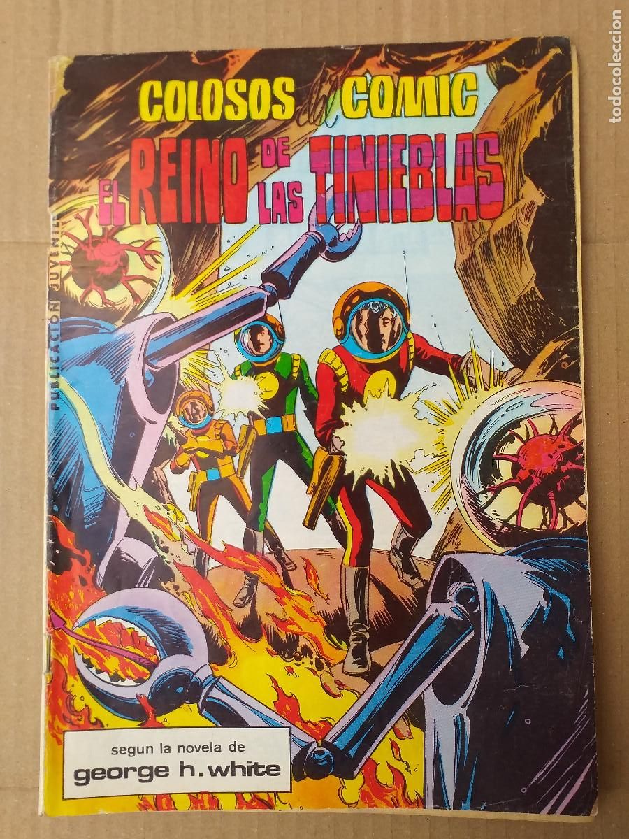 Tebeos: MIGUEL ANGEL AZNAR COLOSOS DEL COMIC - N&ordm; 8 - EL REINO DE LAS TINIEBLAS - 1980 VALENCIANA