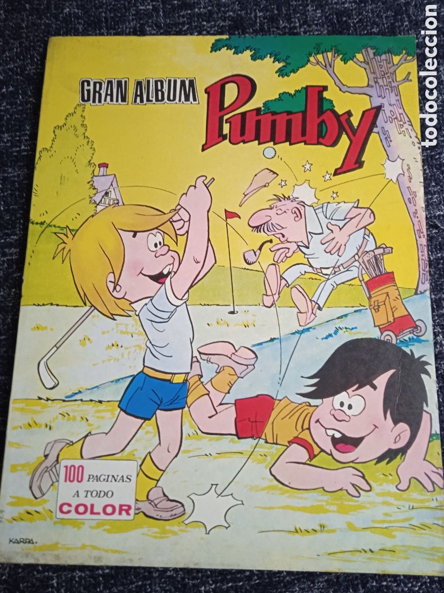 Tebeos: GRAN ALBUM PUMBY N&ordm; 9 - 100 P&Aacute;GINAS A TODO COLOR. -ED. VALENCIANA